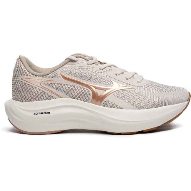 Tênis Feminino Mizuno Virtue 2 Softier Foam Cinza/Rosa