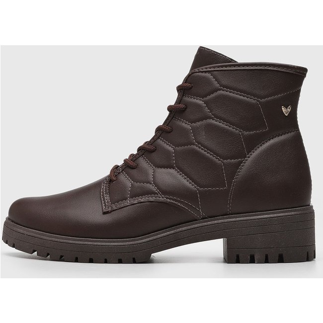 Bota Feminina Mississipi Cano Baixo Marrom