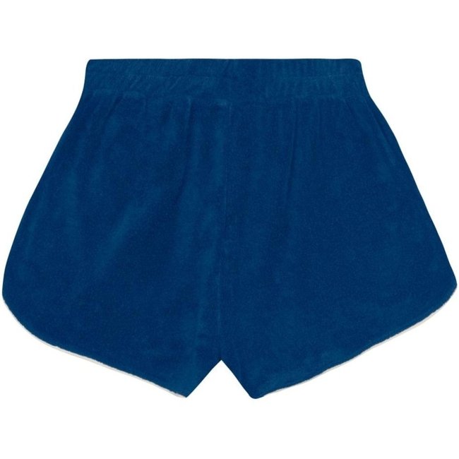 Shorts Feminino Atoalhado Essendi Azul Escuro Azul