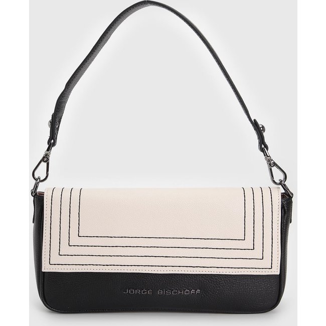 Bolsa Tiracolo Feminina Jorge Bischoff Off-White