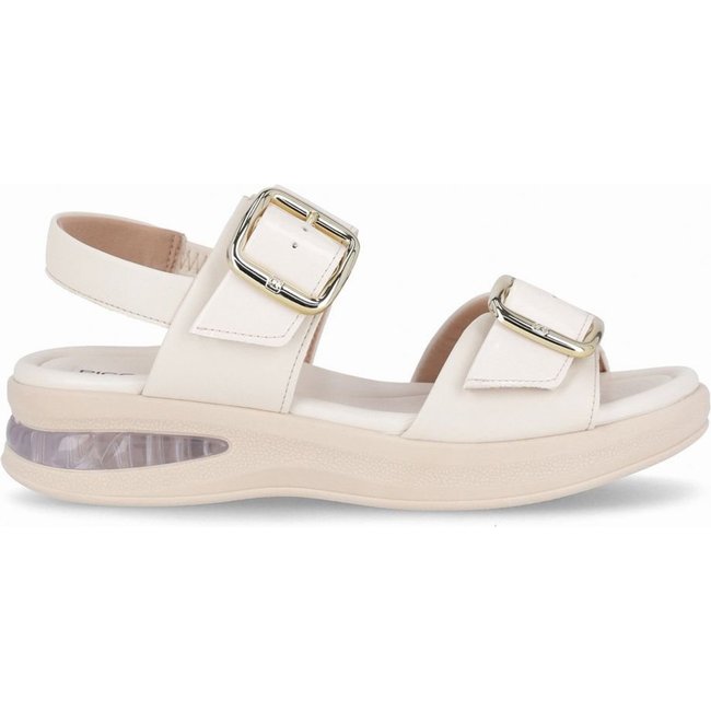 Sandália SoftStep Anabela Médio Off White