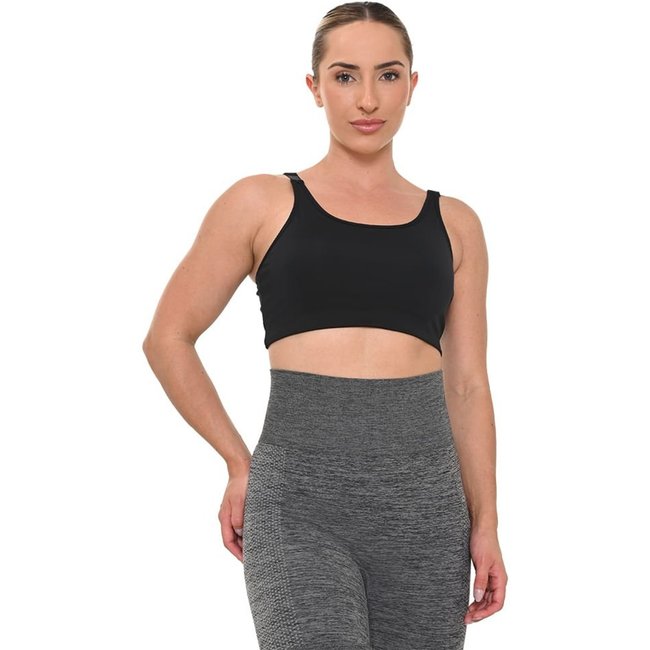 Top Baixo Impacto Olympikus Feminina G Preto