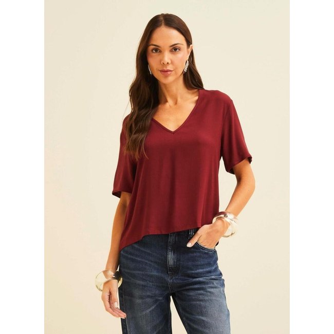 Camiseta Forum Bordo Gia