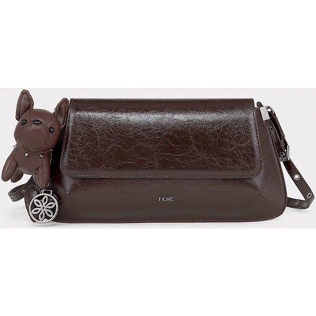 Bolsa Gabi Fiore Milano Marrom Chocolate