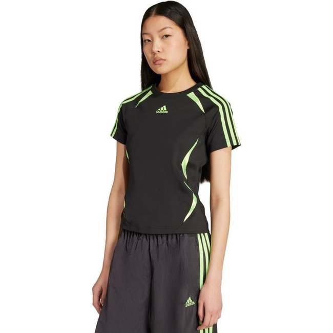 Camiseta Teamgeist Adicolor Slim adidas Originals Preto
