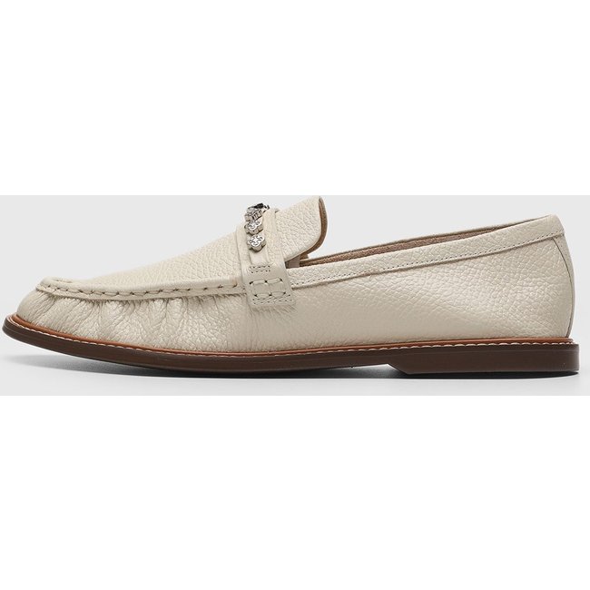 Mocassim Feminino Capodarte Texturizado Off-White