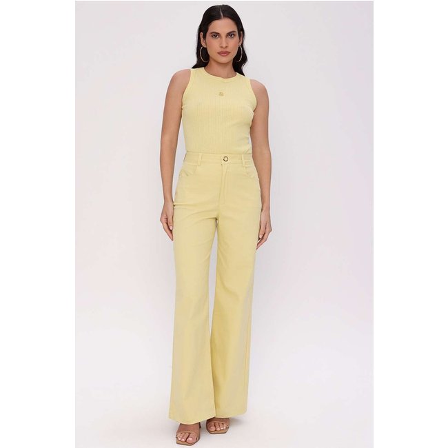 CALCA WIDE LEG SERENITY CELESTIAL/P7258/01 Gatabakana