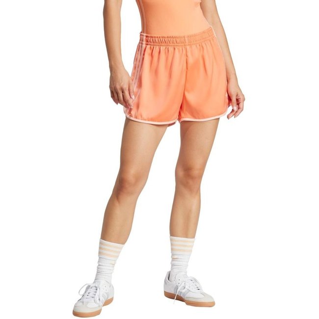 Shorts Adicolor Três Listras Sprinter adidas Originals Laranja