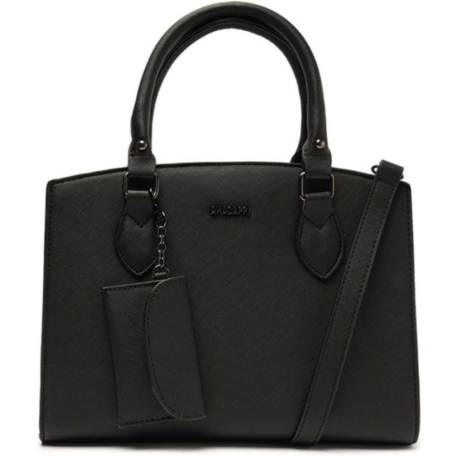 Bolsa Tote Anacapri Essencial Pouch Preto Feminino