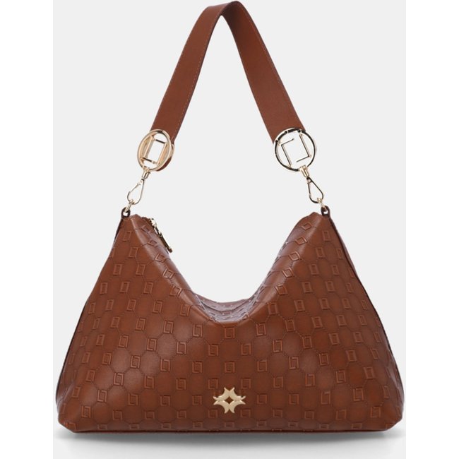 Bolsa Hobo Grande - 2000550 Luz Da Lua Castanho