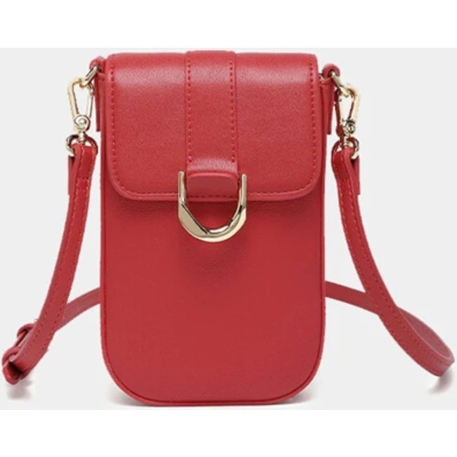 Bolsa Chiara Fiore Milano Vermelho