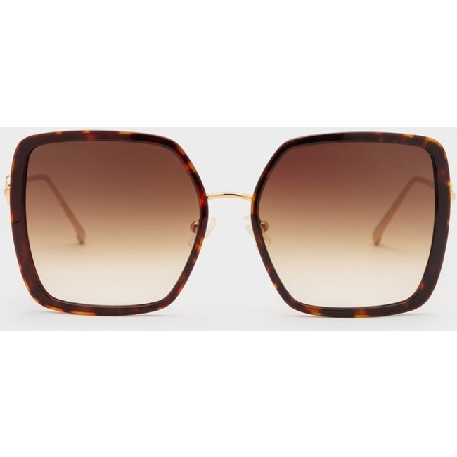 Óculos de Sol Bold Frame Luz da Lua - 42000009 Luz Da Lua Preto