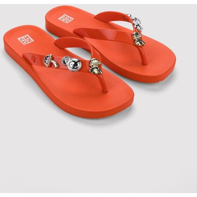 Chinelo Dedo Feminino Zaxy Flip Vermelho