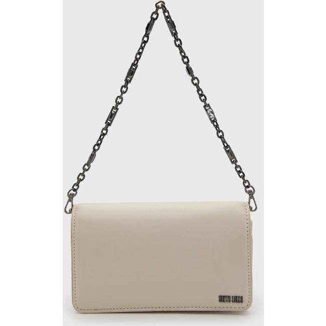 Bolsa Feminina Santa Lolla Média Corrente Off-White