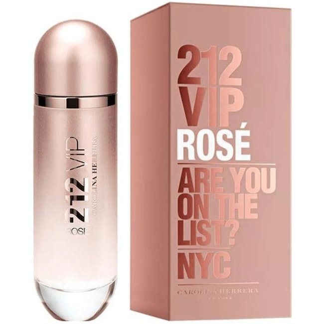 212 Vip Rosé Feminino Eau de Parfum 125 ml Incolor