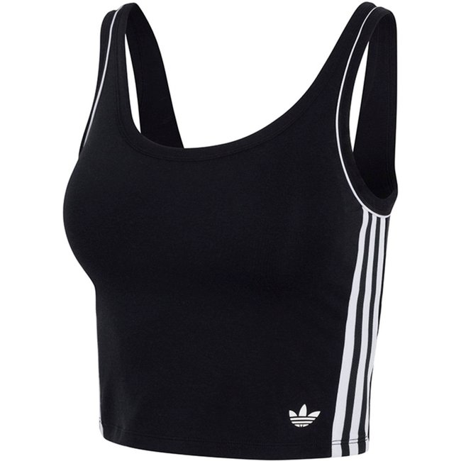 Top Cropped adidas Underwear Preto