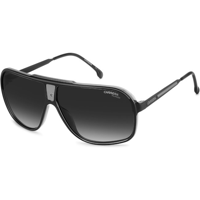 Óculos de Sol Carrera Grand Prix 3 08A 64WJ Preto Polarizado