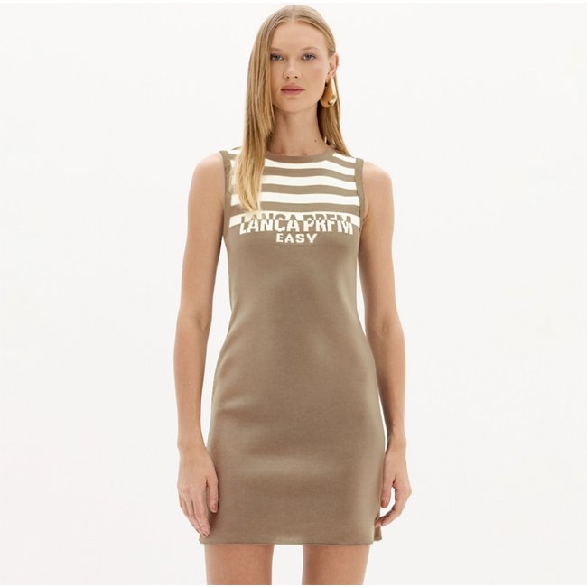 Vestido Tricot Easy Lança Perfume Rg In25 Off White Feminino