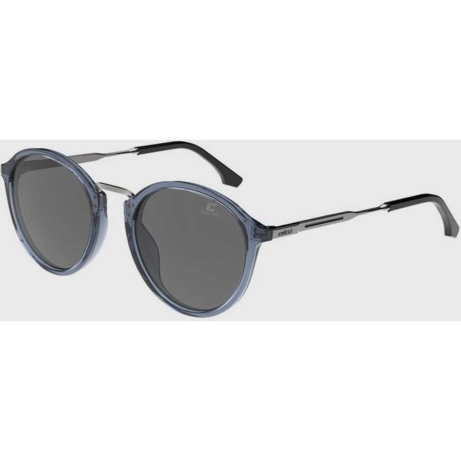 Óculos de Sol Feminino Colcci Arredondado Azul Translúcido
