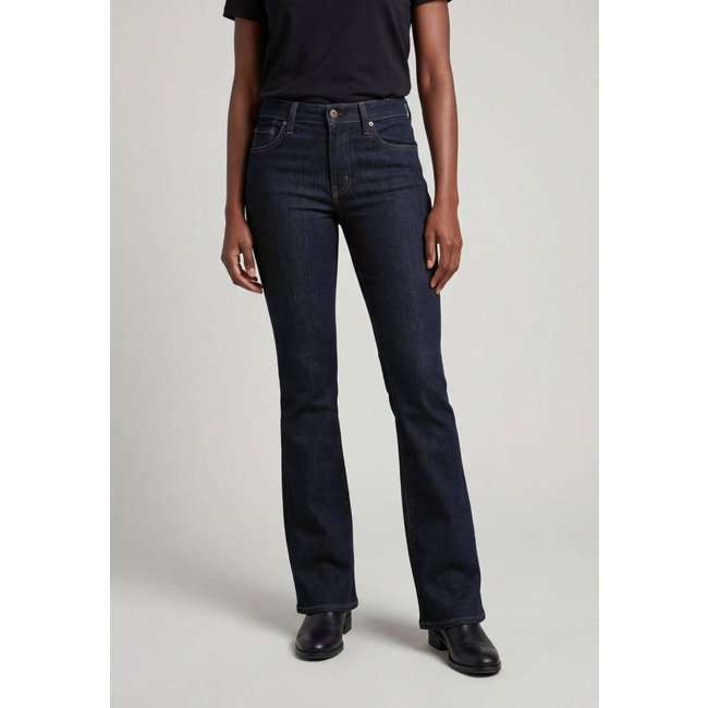 Calça Feminina Levis 726 HR Flare Azul