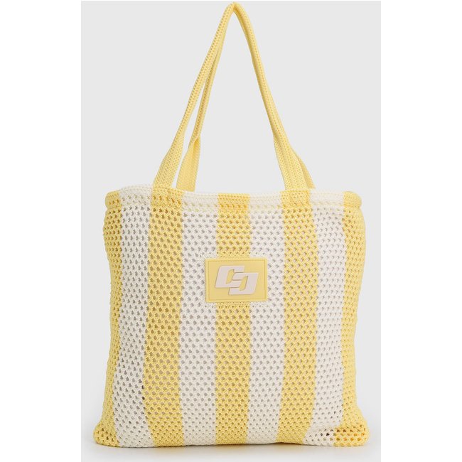 Bolsa Feminina Colcci Listrada Amarela
