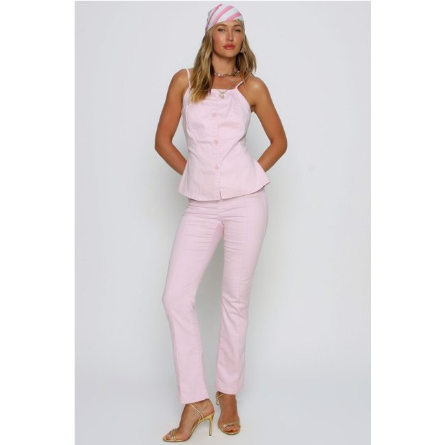 BOOT CUT 27 PIMA COLLOR ROSA Gatabakana