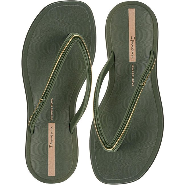 Chinelo Feminino Glow Ipanema 27398 3297398 Verde Militar