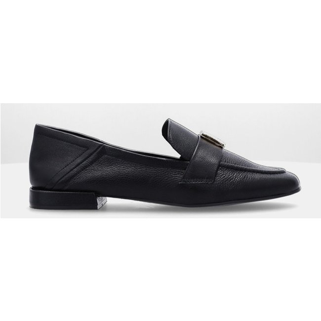 Loafer Couro Luz da Lua - 60340016 Luz Da Lua Preto