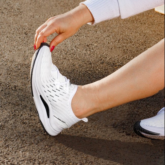 Tênis Feminino Caminhada Corrida treino Academia Casual Branco