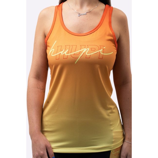 Regata Feminina HUPI Colors Laranja, Cor: ALARANJADO, Tamanho: G Laranja