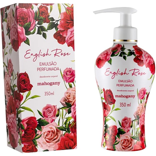 Mahogany Hidratante English Rose 350Ml