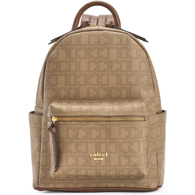 Mochila Colcci Logomania In25 Marrom Feminino