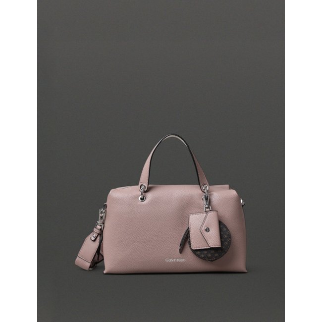 Bolsa Feminina Satchel Calvin Klein - Caqui Medio Calvin Klein Jeans