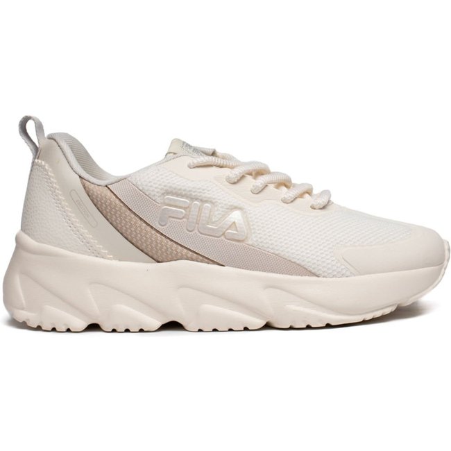 Tênis Feminino Fila Emotion Conforto Bege/Off White