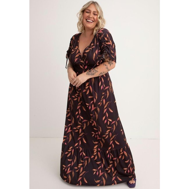 Vestido Em Malha Fria Preto Quintess