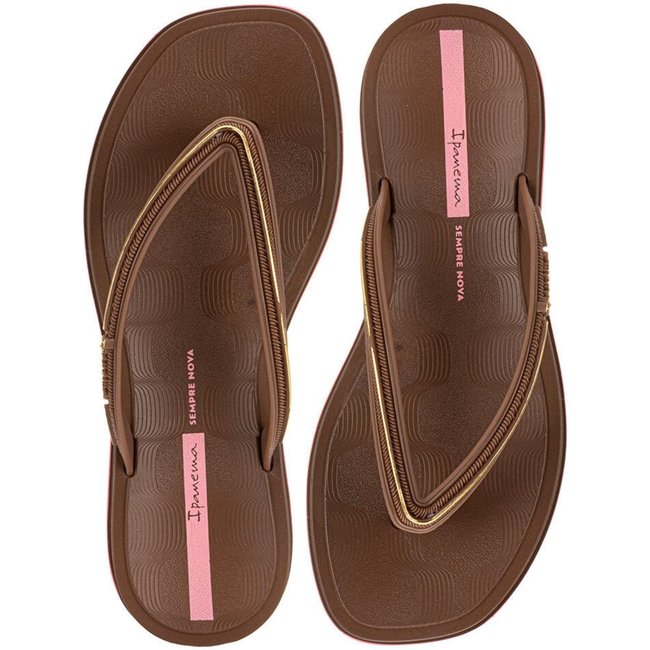 Chinelo Feminino Glow Ipanema 27398 3297398 Café