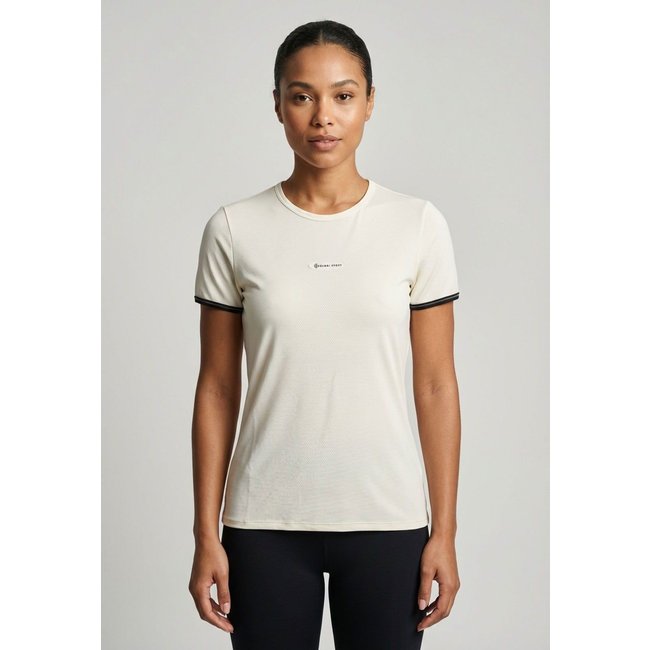 Blusa Feminina Colcci Sport Detalhe Contrastante Off-White