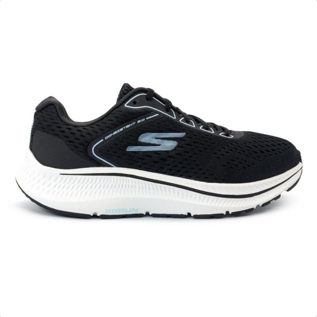 Tênis Skechers Feminino Go Run Consistent 2.0 Corrida Preto