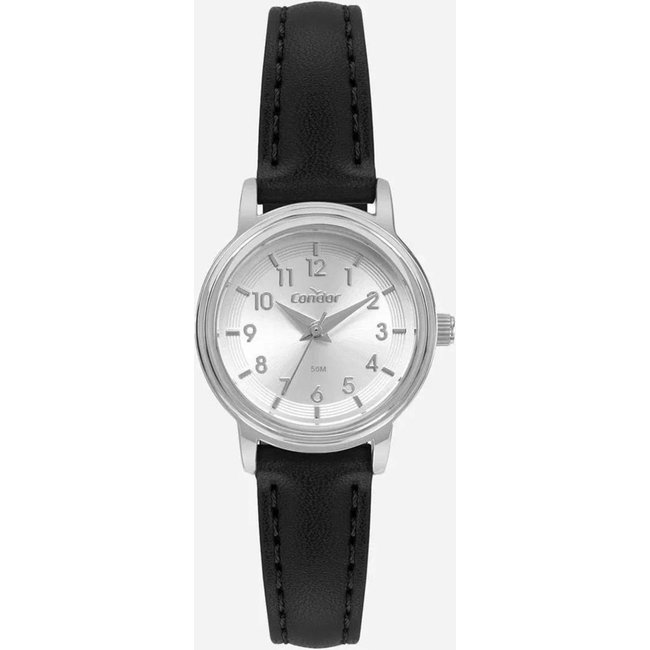 Relógio Mini Condor Feminino Preto/ UNICO