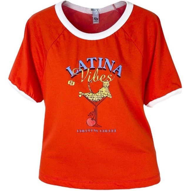Camiseta Colcci Vermelho Nives