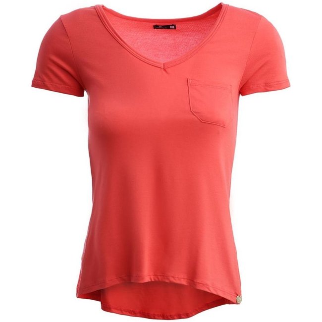 Blusa Manga Curta Autentique Feminina LARANJA