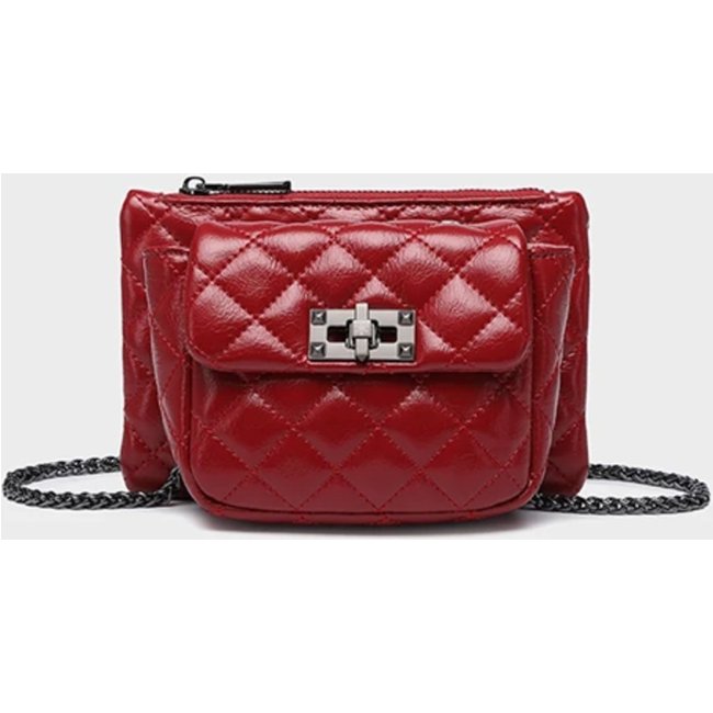 Bolsa Martina Fiore Milano Vermelho