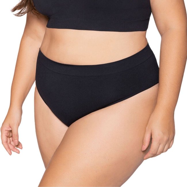 Calcinha Básica Plus Size Sem Costura Loba Lupo