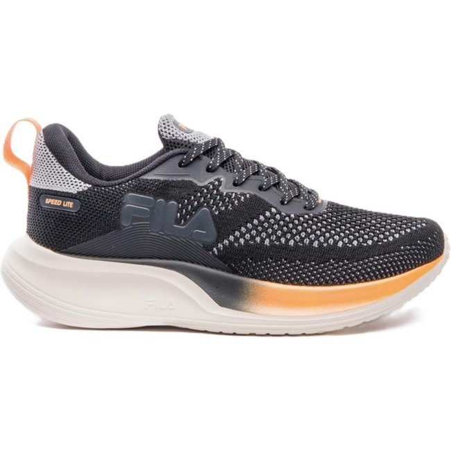 Tenis Fila Speed Lite Corrida Caminhada Feminino 1327811 35 Preto/Laranja