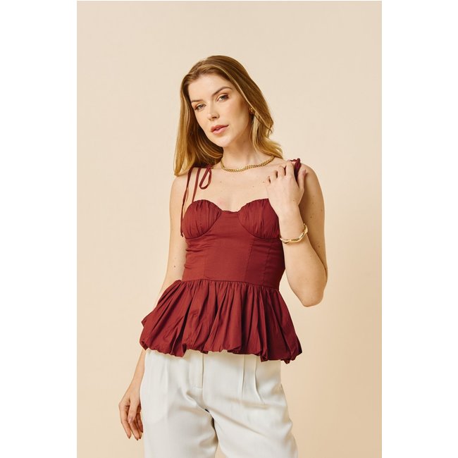 Blusa Bárbara - Marrom