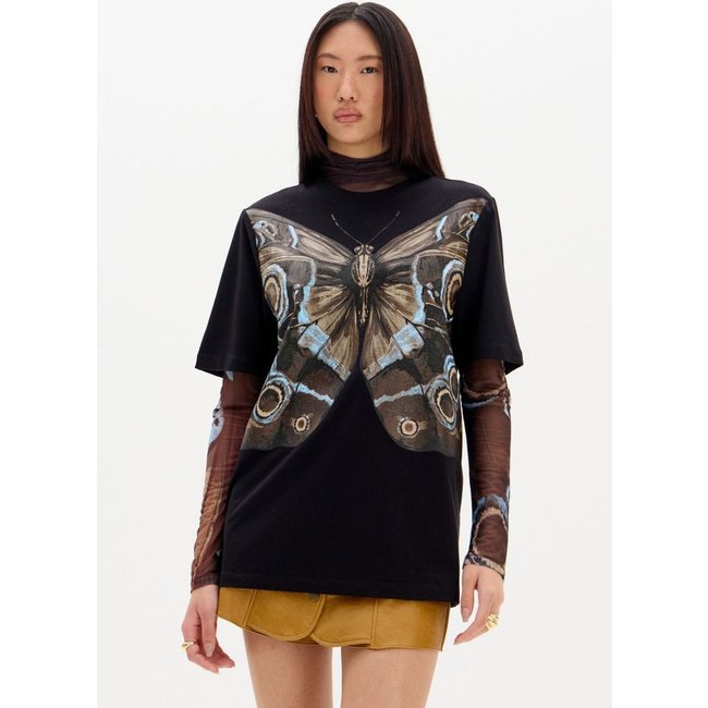 T-Shirt Oversized Com Estampa My Favorite Things