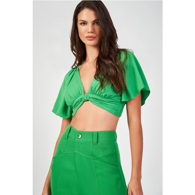 Blusa Decote Profundo Feminina Acostamento