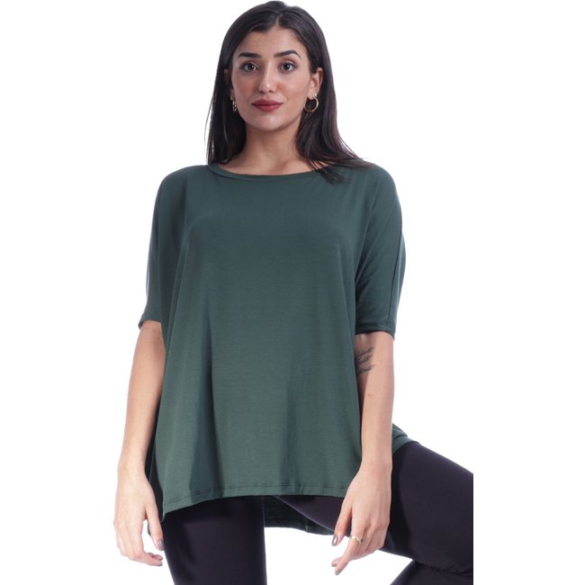 Blusa Ampla Amazonia Vital Verde