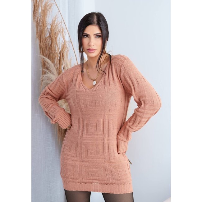 Camisão Feminino Trico Pletora Veste Leg Bege