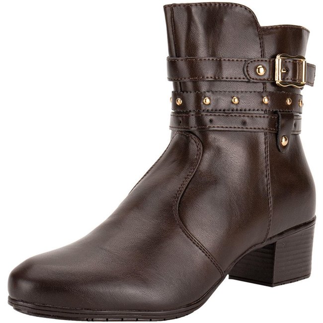 Bota Feminina Cano Baixo Mooncity 72301 0742301 Café